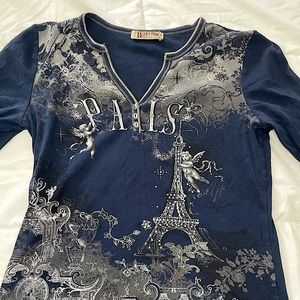 Blue Canyon, Large, Long Sleeve